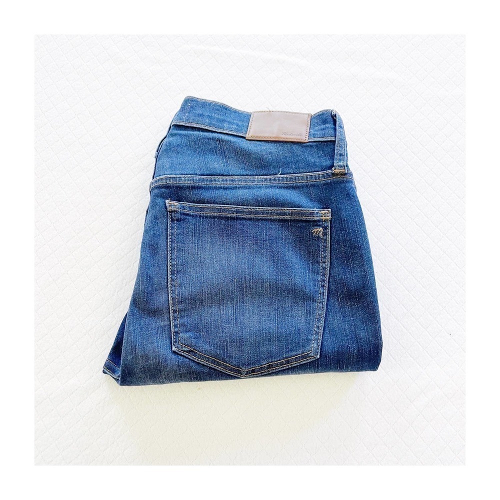 Madewell 11" High-Rise Skinny Medium Wash Denim Jeans SZ28